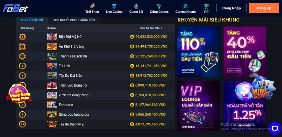 Banner khuyến mãi game bắn cá tại 777king99 nhà cái